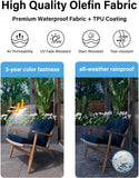 YEFU®︎ All-Weather Waterproof Patio Cushion Set