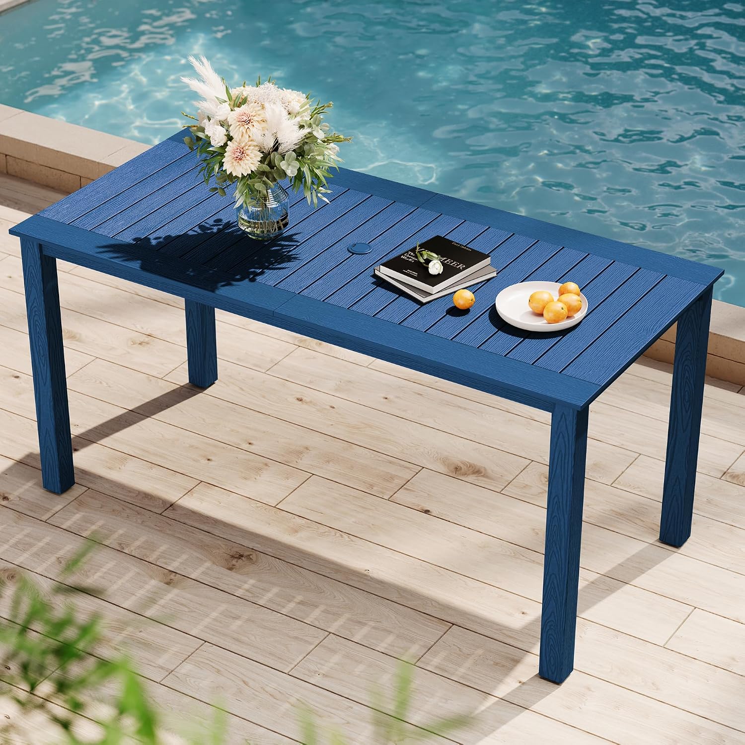 YEFU® Adirondack Patio Table And Chairs Set