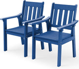 YEFU® Adirondack Patio Table And Chairs Set