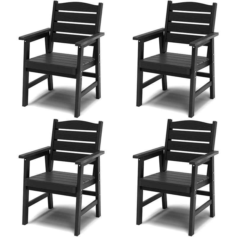 YEFU® HIPS Long Patio Dining Table Set