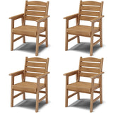 YEFU® HIPS Long Patio Dining Table Set