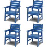 YEFU® HIPS Long Patio Dining Table Set