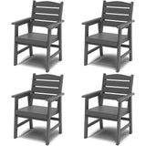 YEFU® HIPS Long Patio Dining Table Set