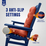 Anti Slip Design: Anti slip points are added at the bottom, and with the support of bandages and spring bandages, you no longer need to worry about the cushion going around.