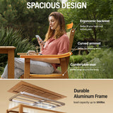 Reinforced stainless steel hardware on YEFU Outdoor Chair – sturdy and weatherproof build